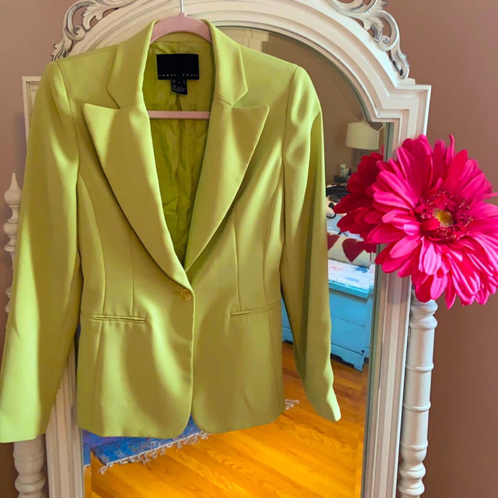 Lime Green Blazer